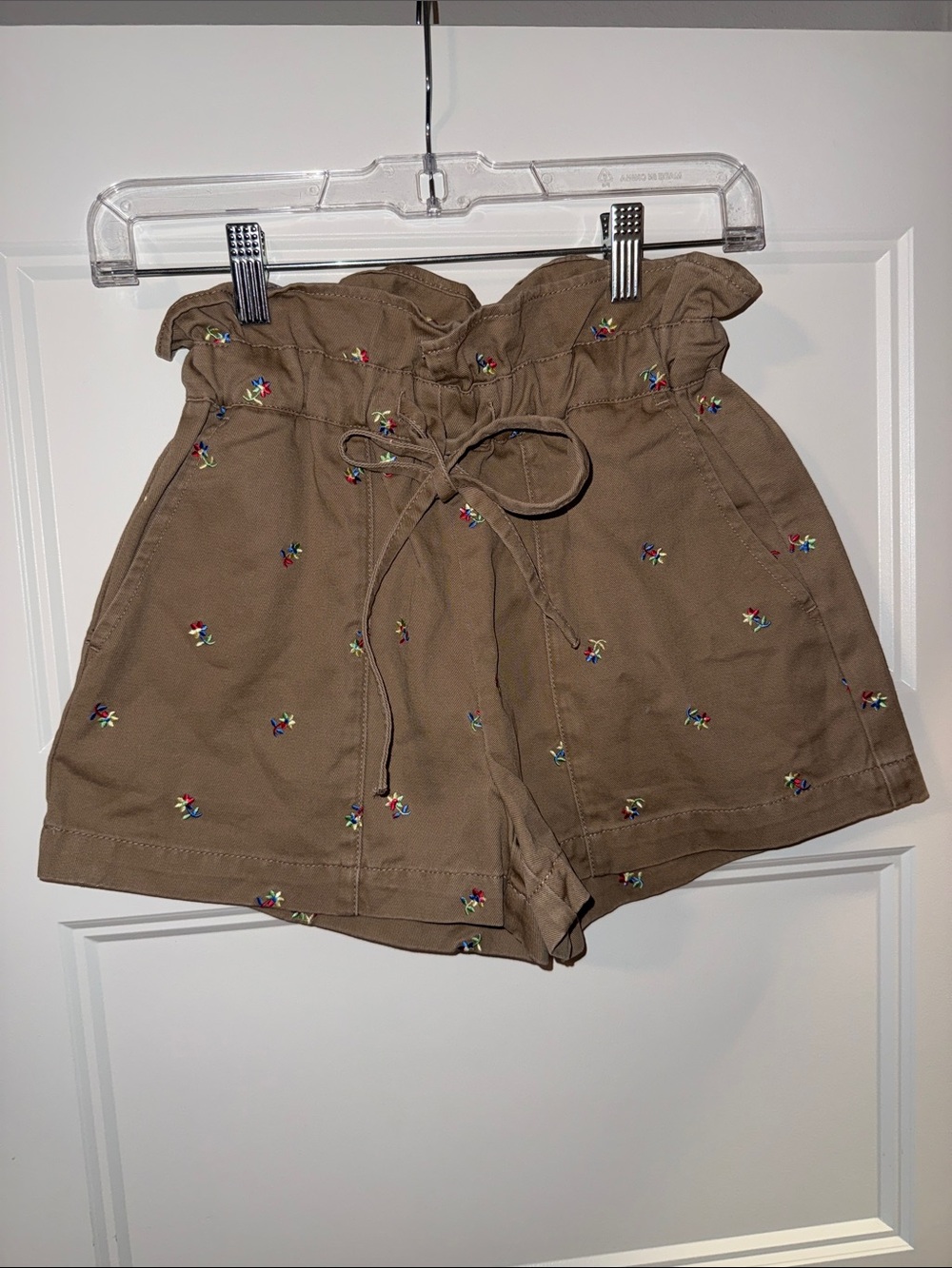 Something Navy Agnes Paperbag Shorts XXS